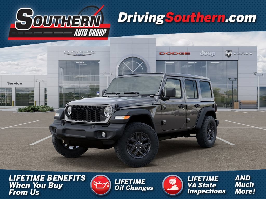 New 2026 Jeep Wrangler Unlimited Sport AWD/4WD 360° Tour