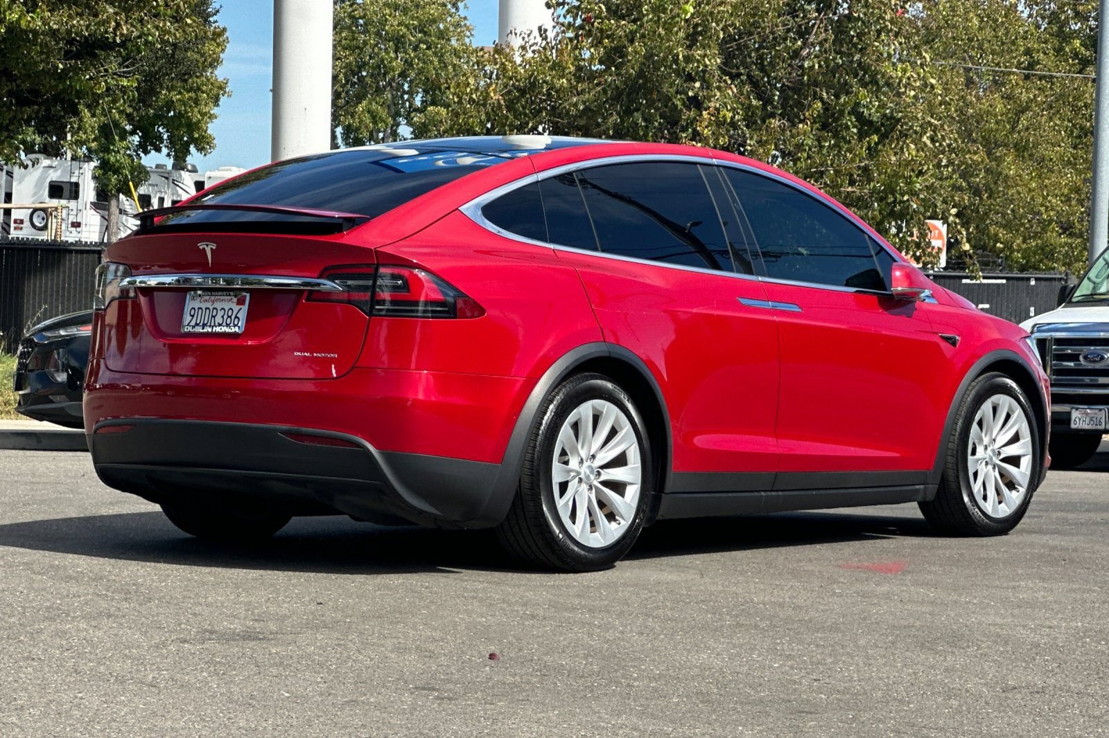 Used 2020 Tesla Model X Long Range AWD/4WD image 4