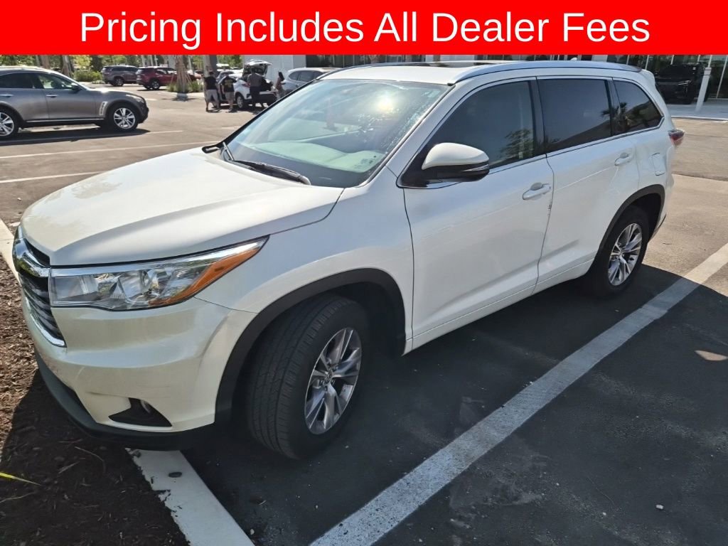 Used 2015 Toyota Highlander XLE FWD image 1