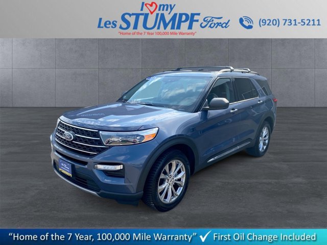 Certified 2021 Ford Explorer XLT w/ Equipment Group 202A image 1