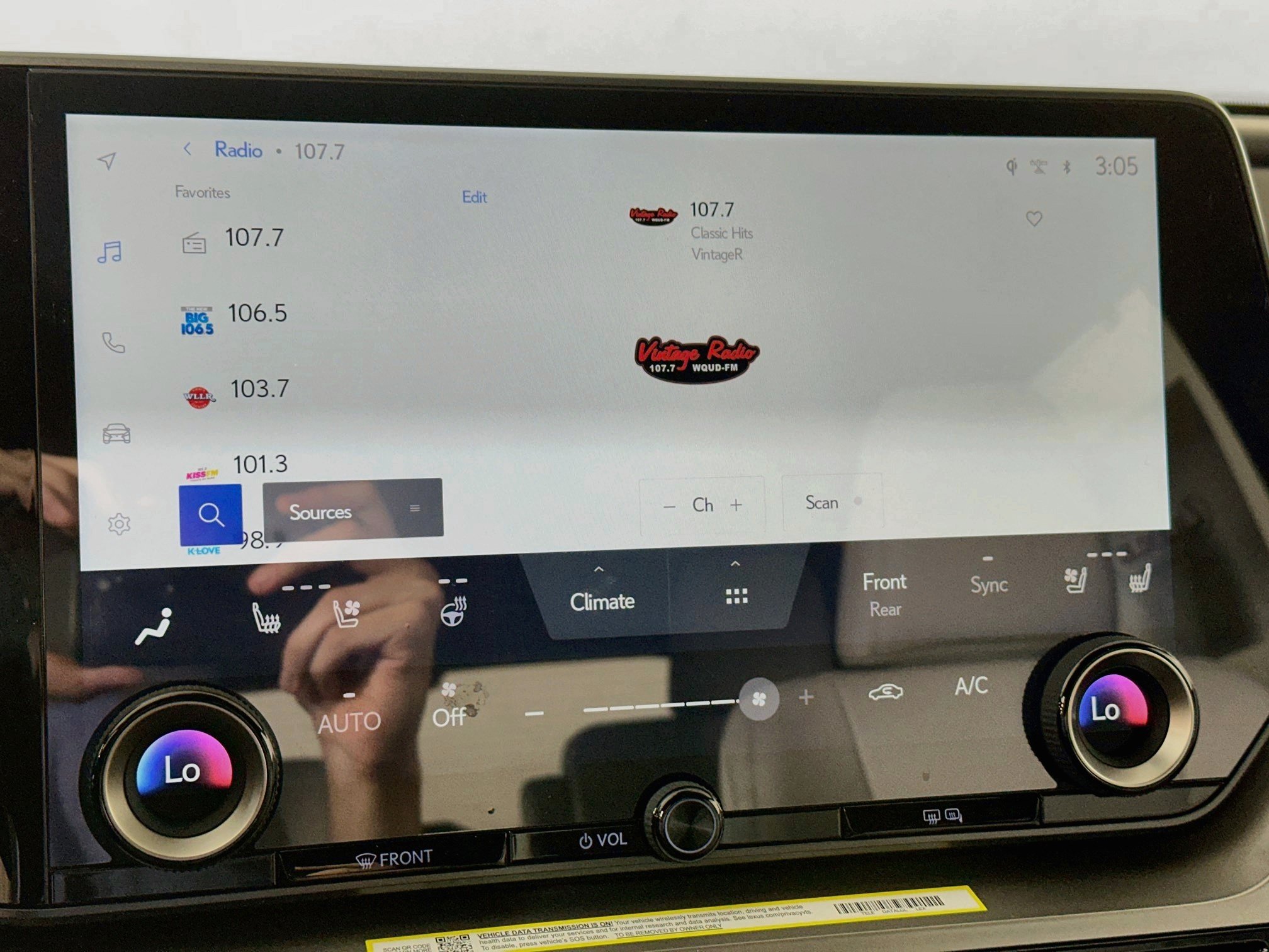 Certified 2025 Lexus TX 350 AWD w/ Technology Package image 14
