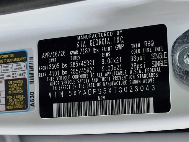 New 2026 Kia EV9 GT-Line AWD/4WD image 35
