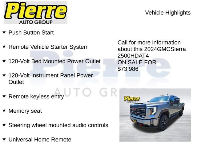 Used 2024 GMC Sierra 2500 AT4 w/ AT4 Premium Plus Package AWD/4WD image 14