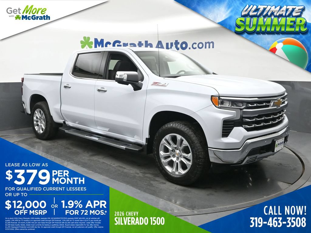 New 2026 Chevrolet Silverado 1500 LTZ w/ Z71 Off-Road Package AWD/4WD image 1
