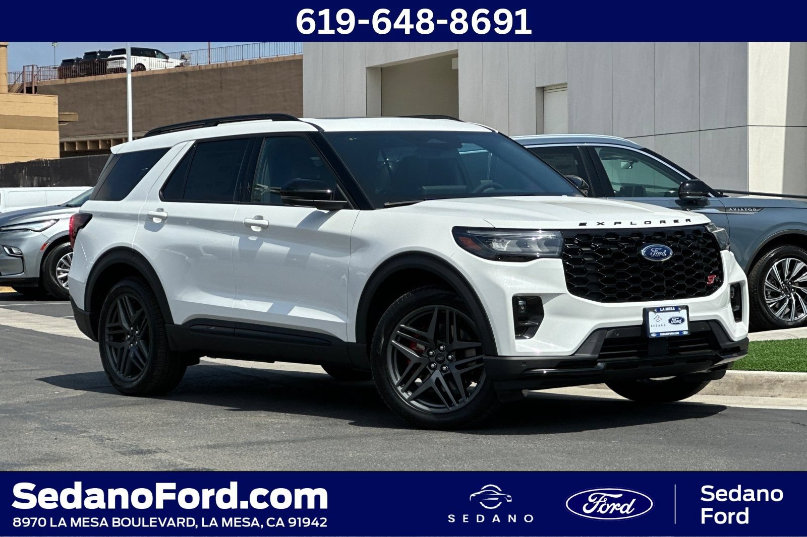 New 2026 Ford Explorer ST w/ Sun And Sound Package