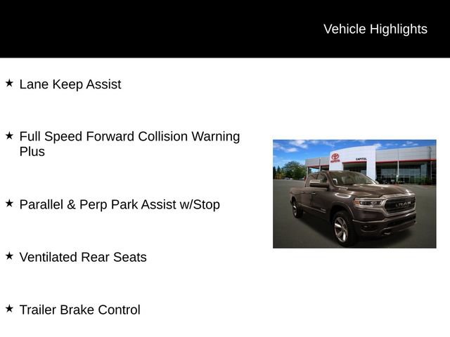Used 2019 RAM 1500 Limited AWD/4WD image 4