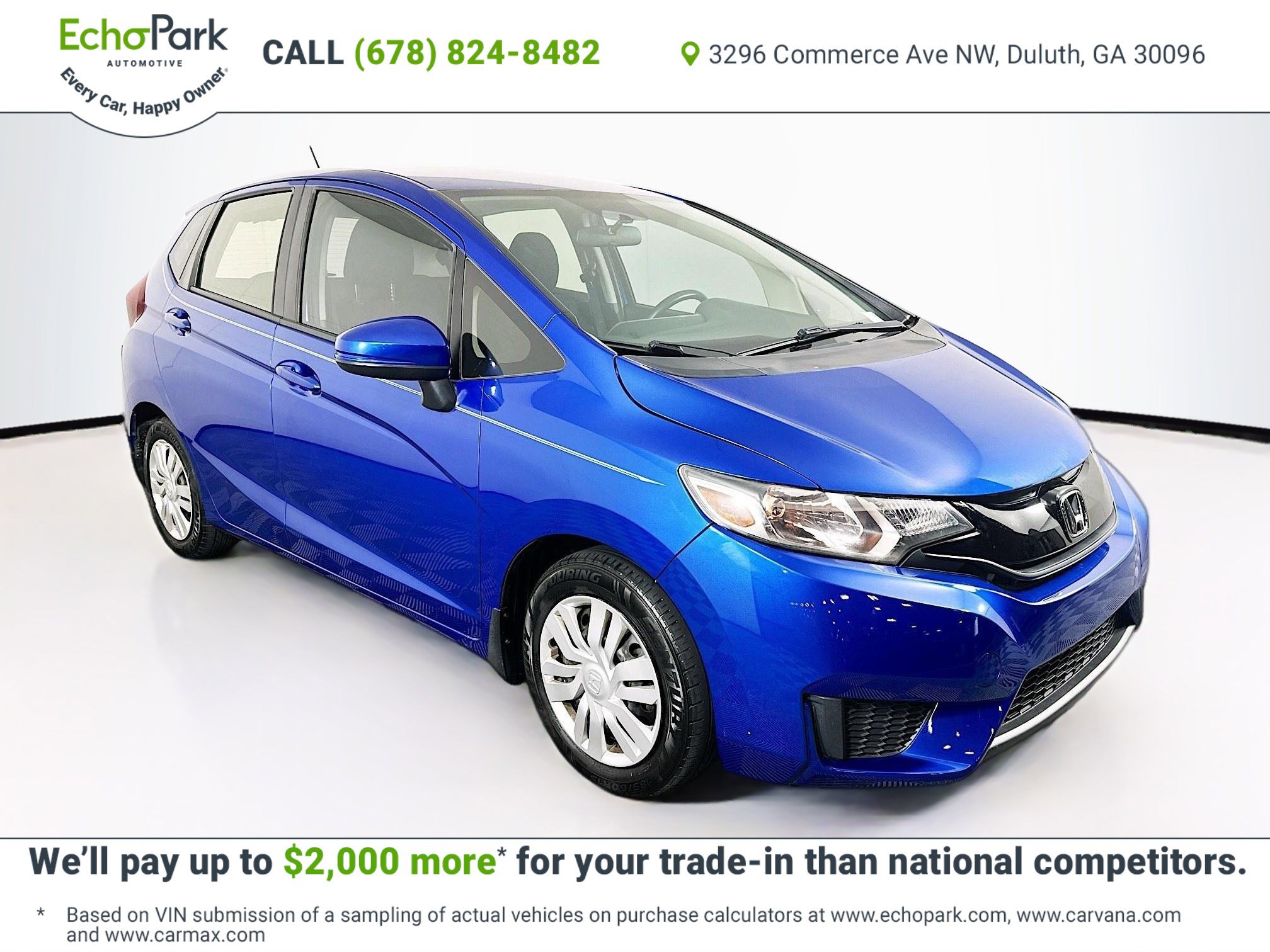 Used 2016 Honda Fit LX