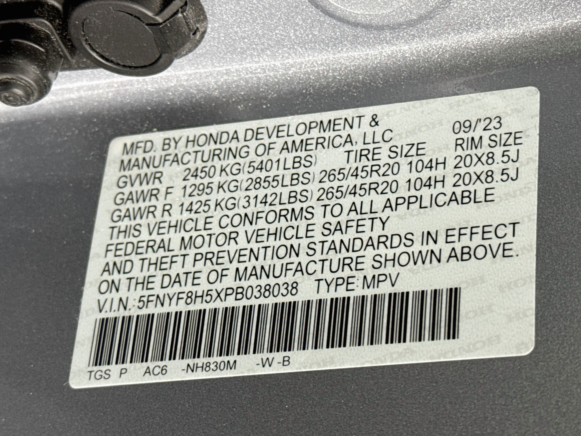 Certified 2023 Honda Passport EX-L image 31