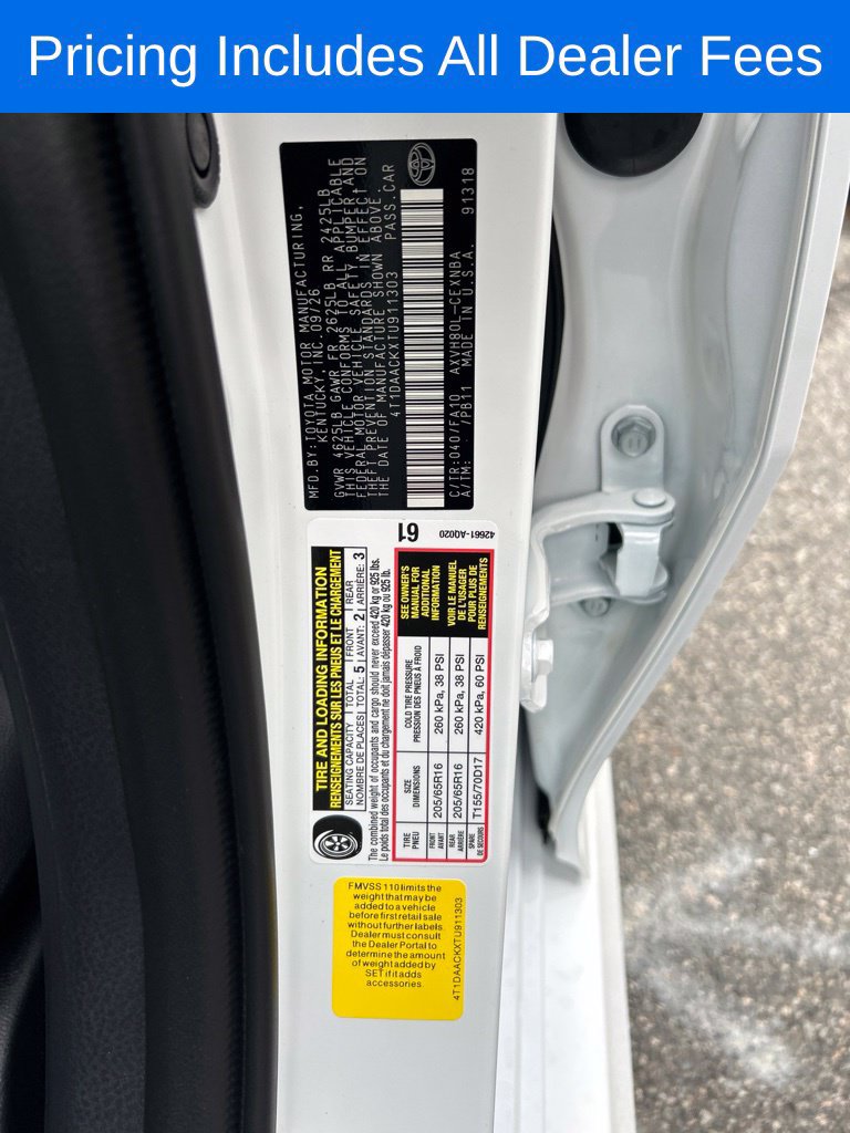 New 2026 Toyota Camry LE FWD image 4