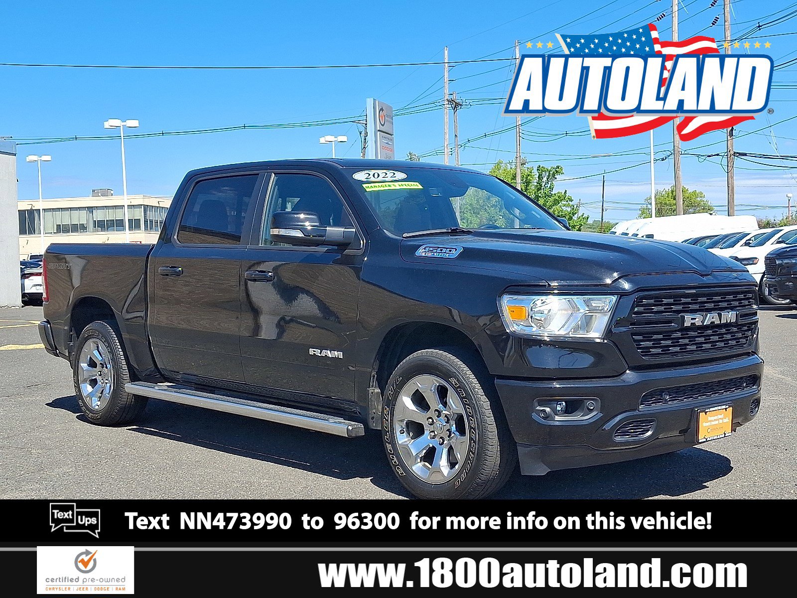Certified 2022 RAM 1500 Big Horn AWD/4WD image 1