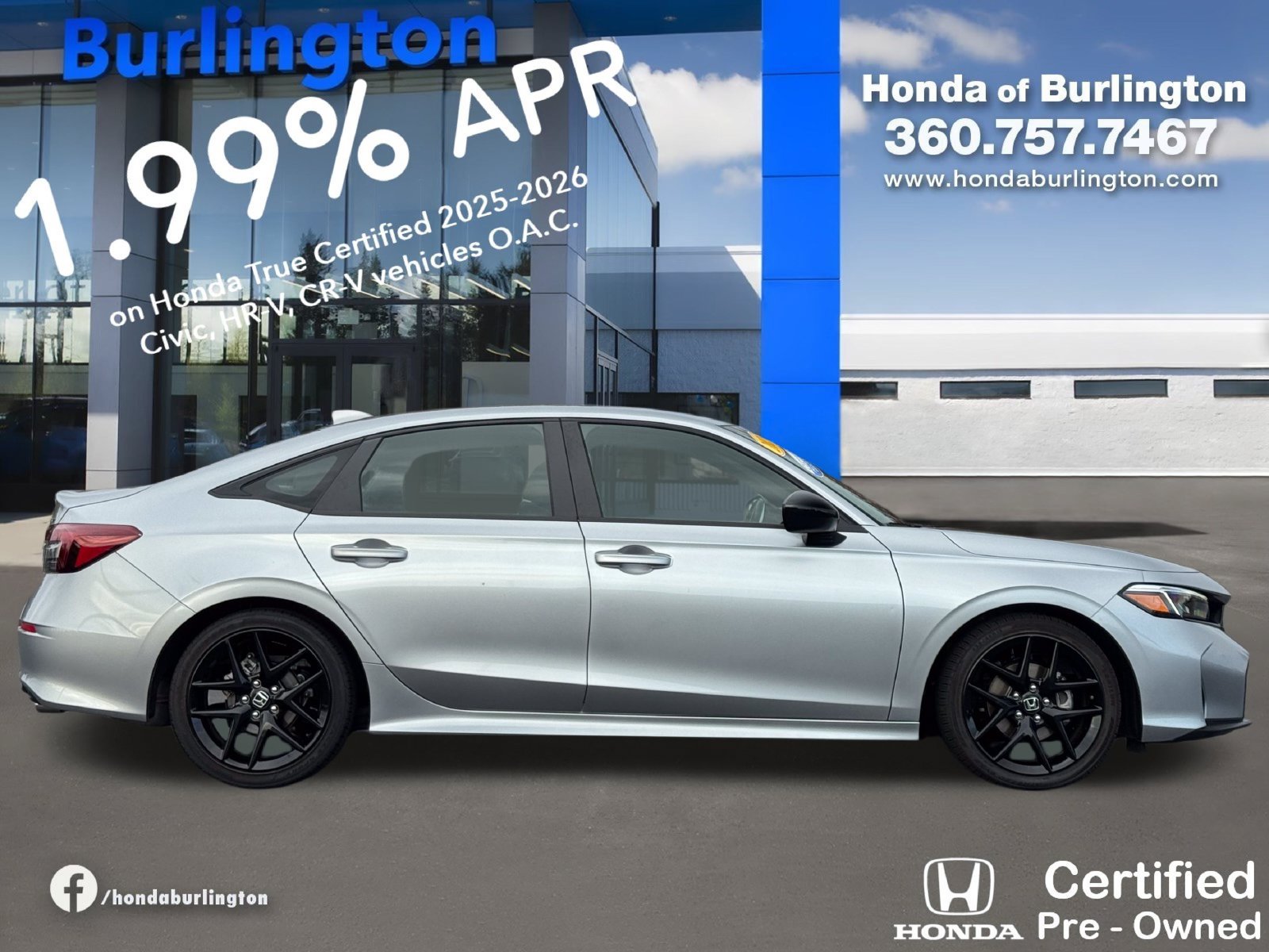 Used 2025 Honda Civic Sport image 6