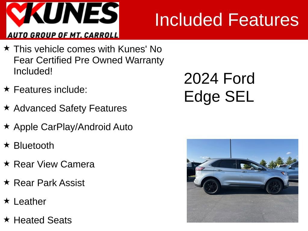 Used 2024 Ford Edge SEL image 3