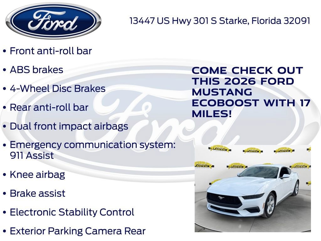 New 2026 Ford Mustang Coupe RWD image 25