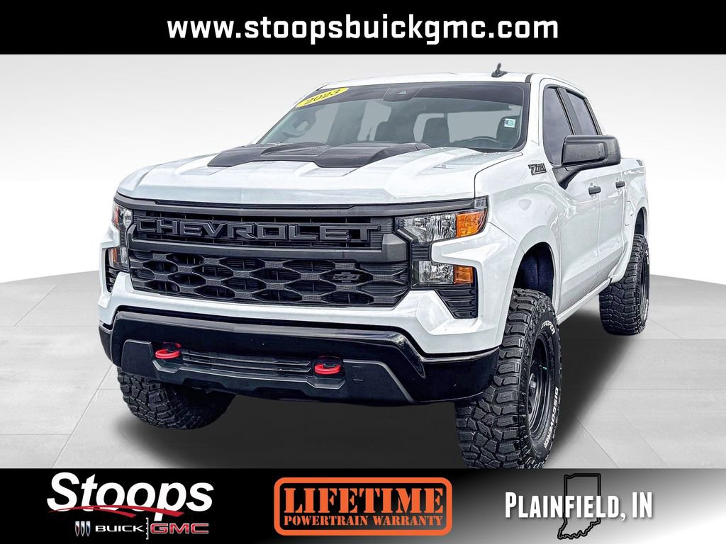Used 2023 Chevrolet Silverado 1500 Custom Trail Boss w/ LPO, Dark Essentials Package