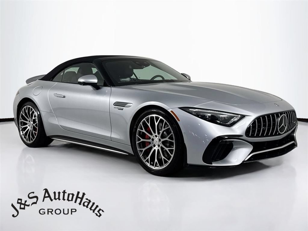 Used 2022 Mercedes-Benz SL 55 AMG 4MATIC image 1