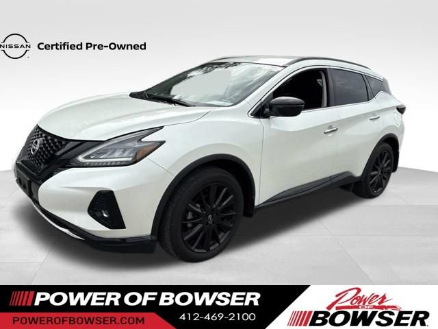 Certified 2023 Nissan Murano SV w/ SV Midnight Edition Package AWD/4WD 360° Tour