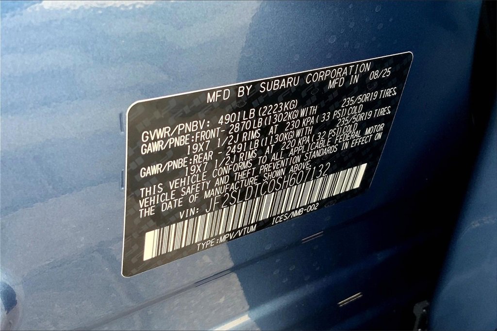 New 2025 Subaru Forester Touring image 8