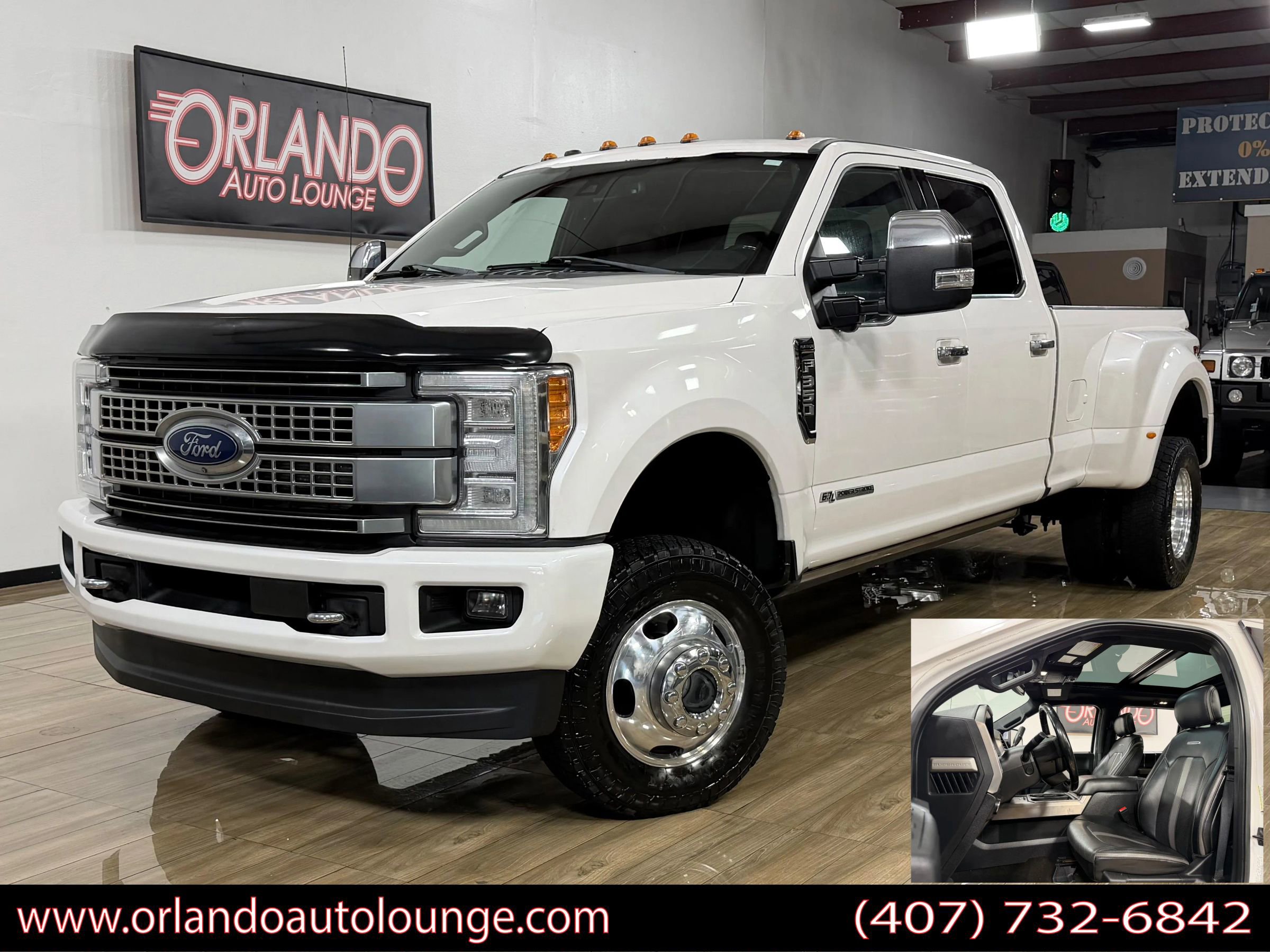 Used 2018 Ford F350 Platinum w/ Platinum Ultimate Package AWD/4WD image 1