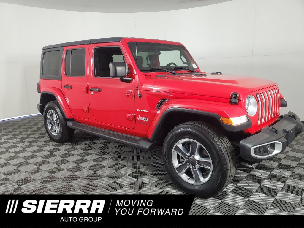 Used 2021 Jeep Wrangler Unlimited Sahara