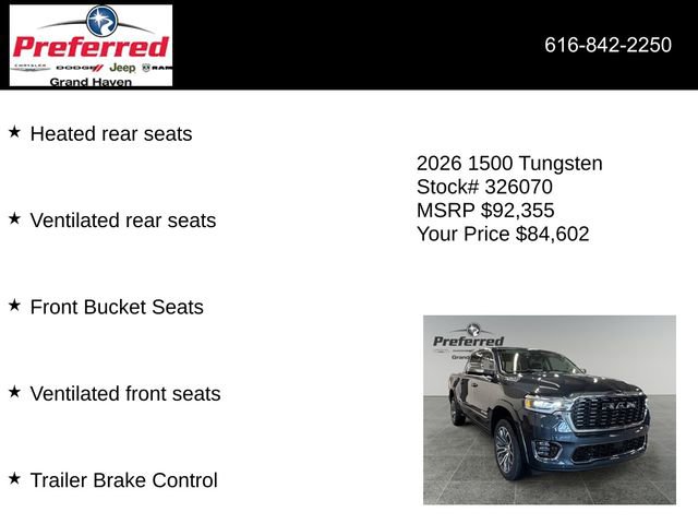New 2026 RAM 1500 Tungsten image 18