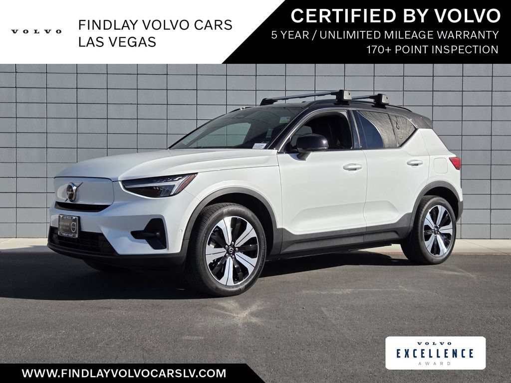 Certified 2023 Volvo XC40 Recharge Plus AWD/4WD image 1