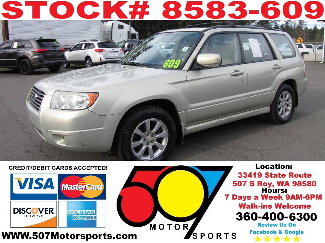 Used 2007 Subaru Forester 2.5X video 1