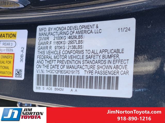 Used 2025 Honda Accord Touring image 33