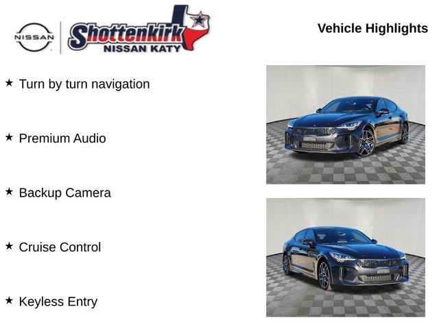 Used 2022 Kia Stinger GT2 w/ Red Interior Color Package image 12