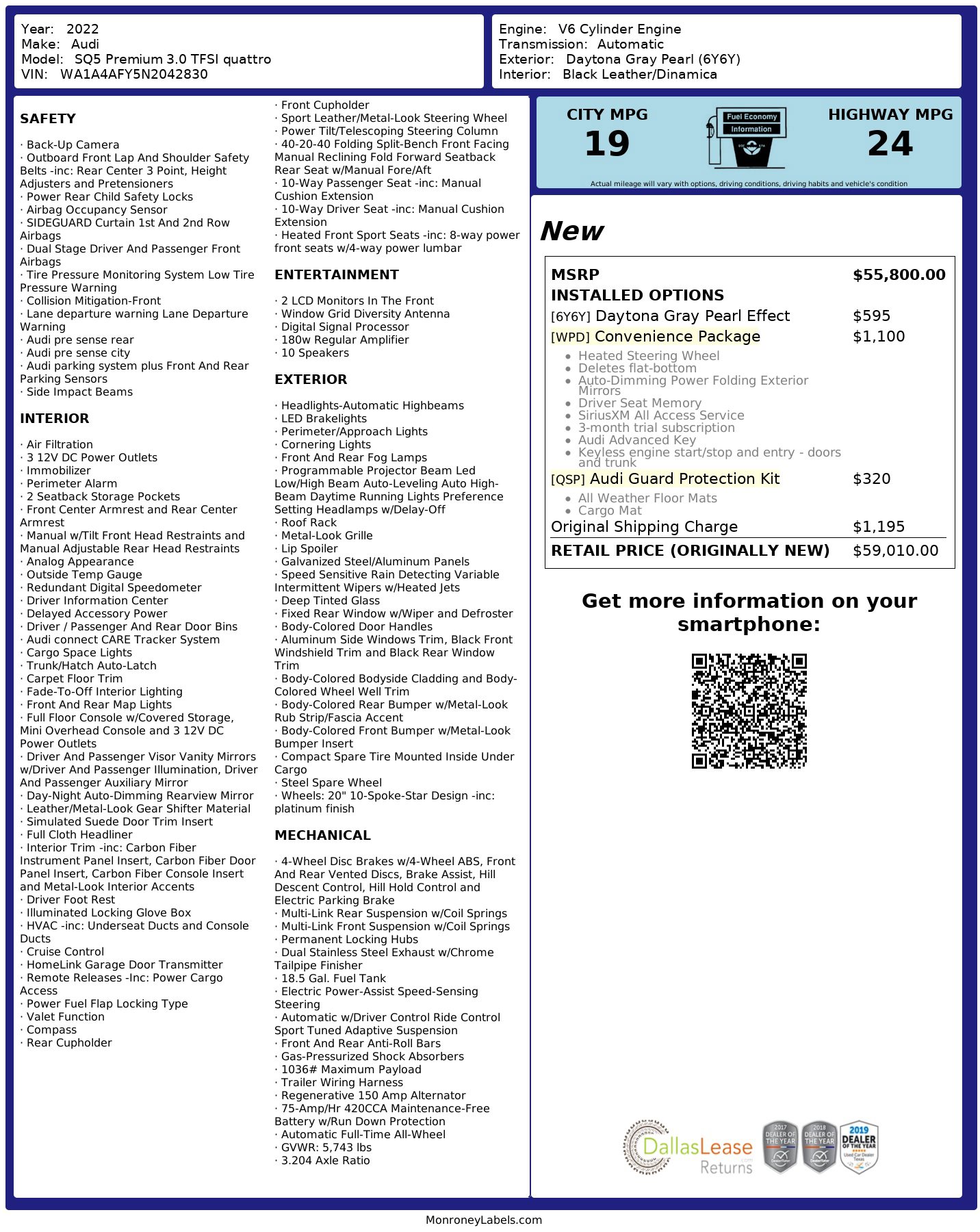 Used 2022 Audi SQ5 Premium image 3