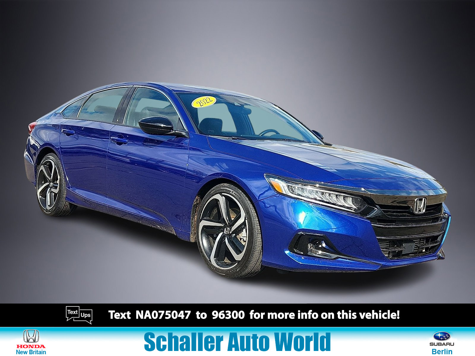 Used 2022 Honda Accord Sport