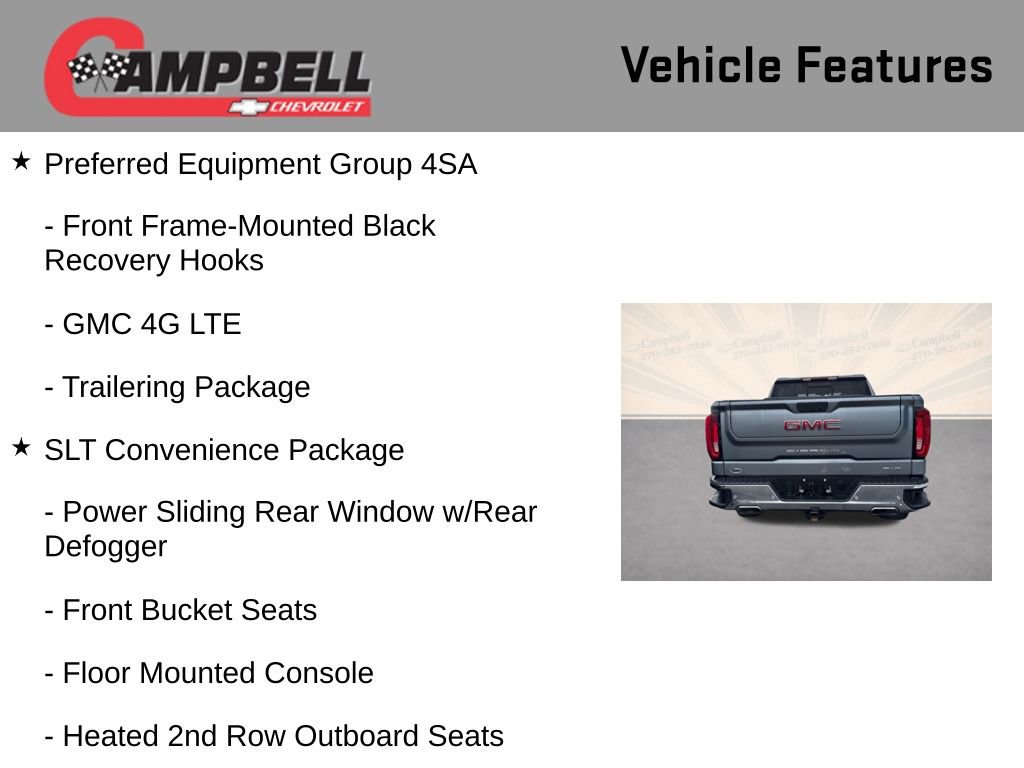 Used 2019 GMC Sierra 1500 SLT w/ SLT Premium Plus Package image 26