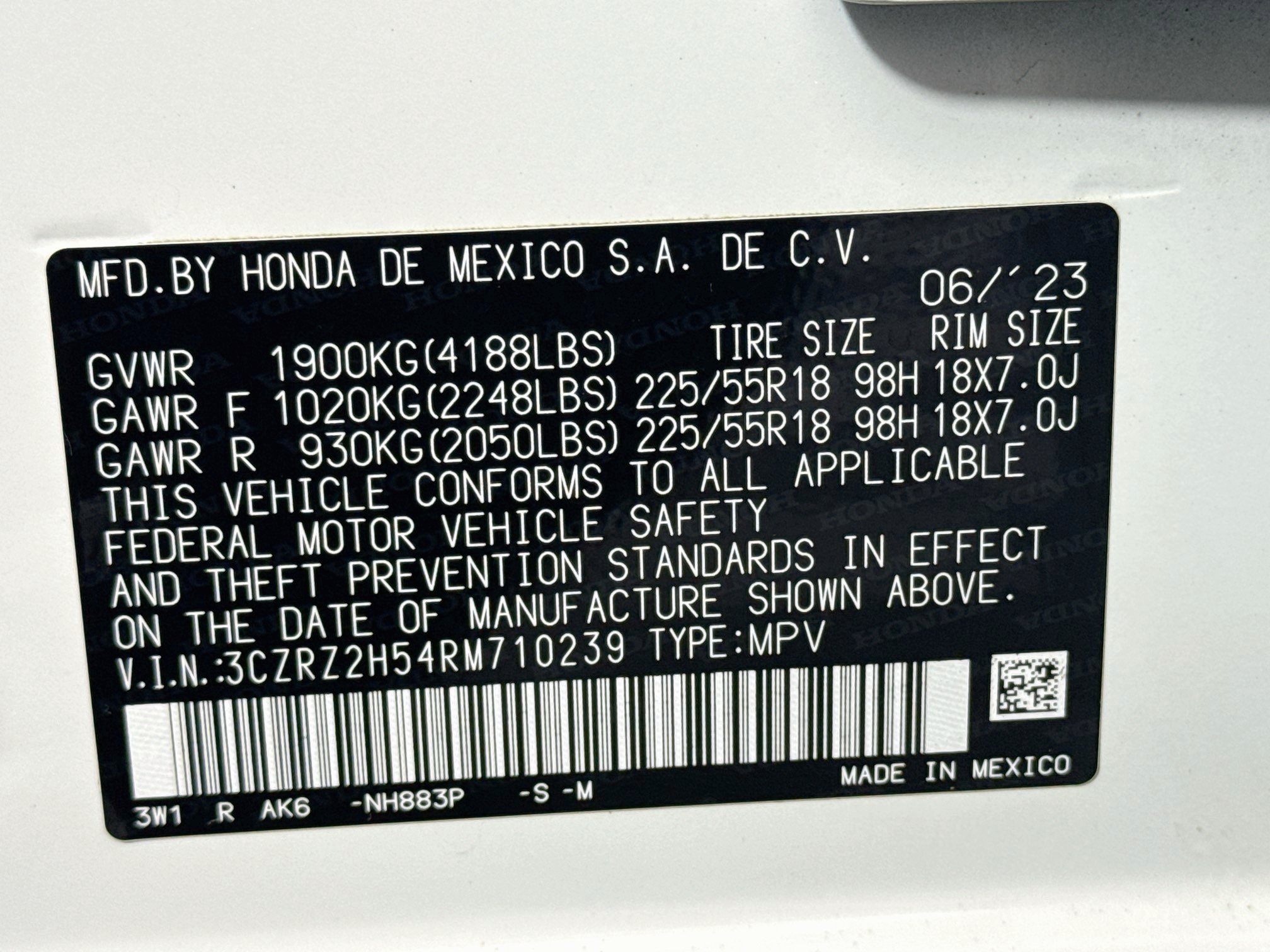 Used 2024 Honda HR-V Sport image 29