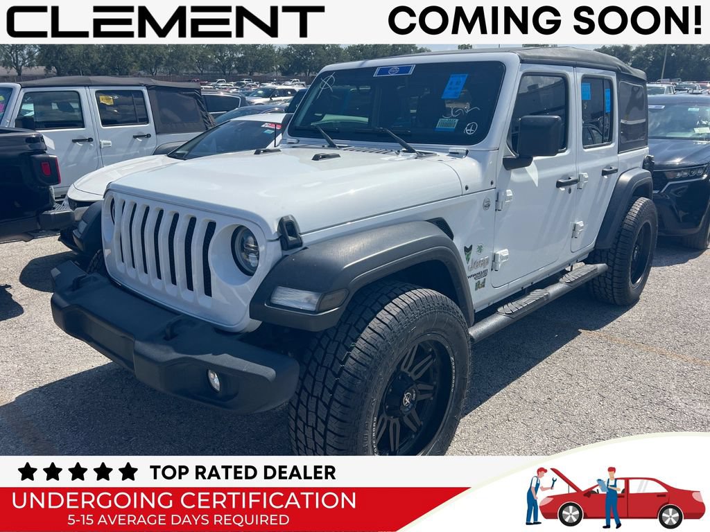 Used 2019 Jeep Wrangler Unlimited Sport S AWD/4WD image 1