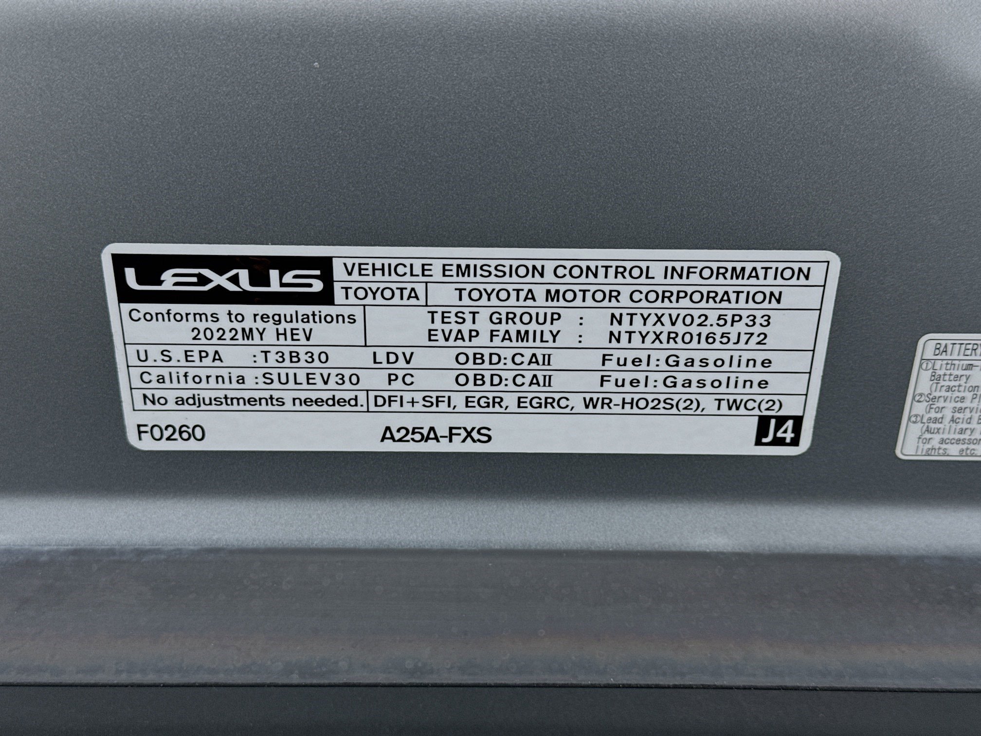 Used 2022 Lexus ES 300h image 21