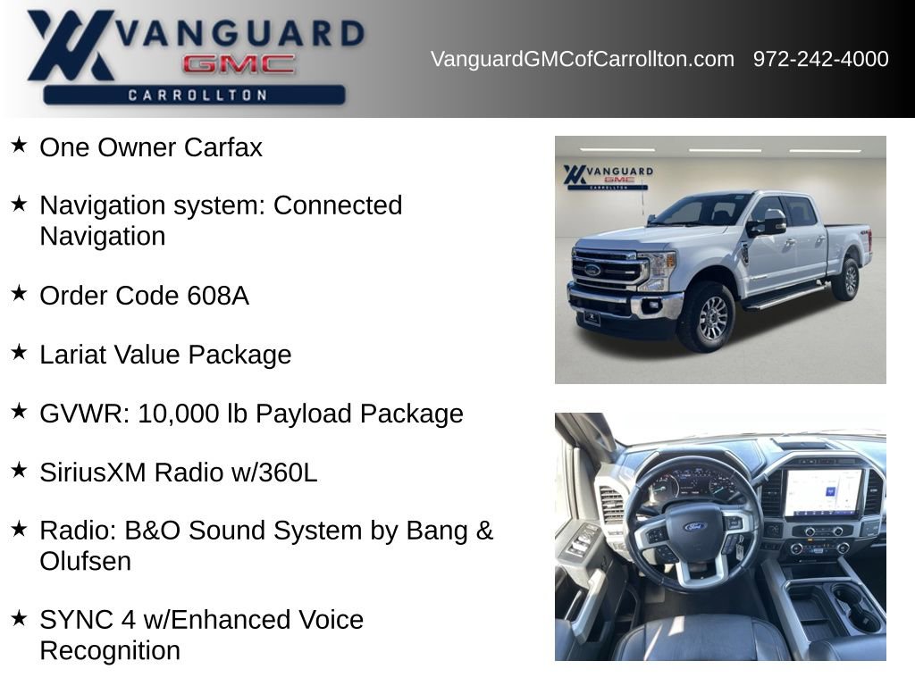 Used 2022 Ford F250 Lariat w/ Lariat Value Package image 6