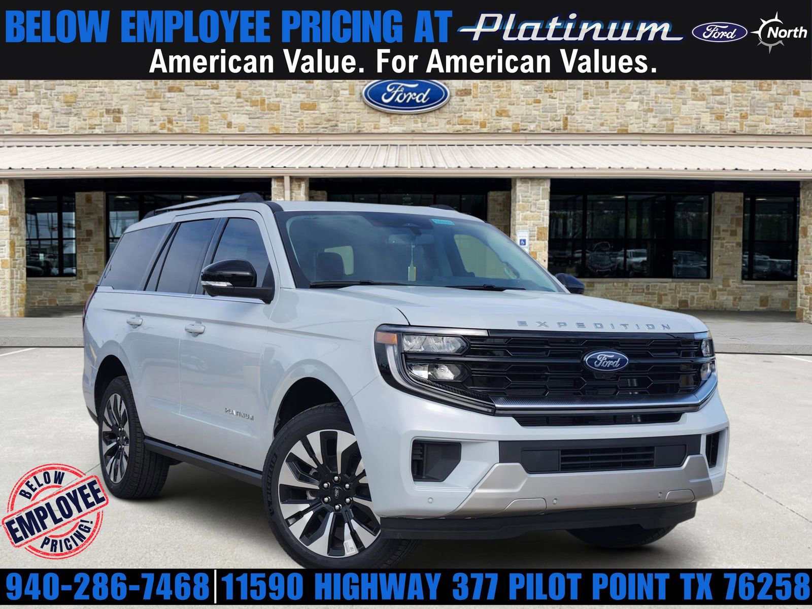 New 2026 Ford Expedition Platinum w/ Driver's Package