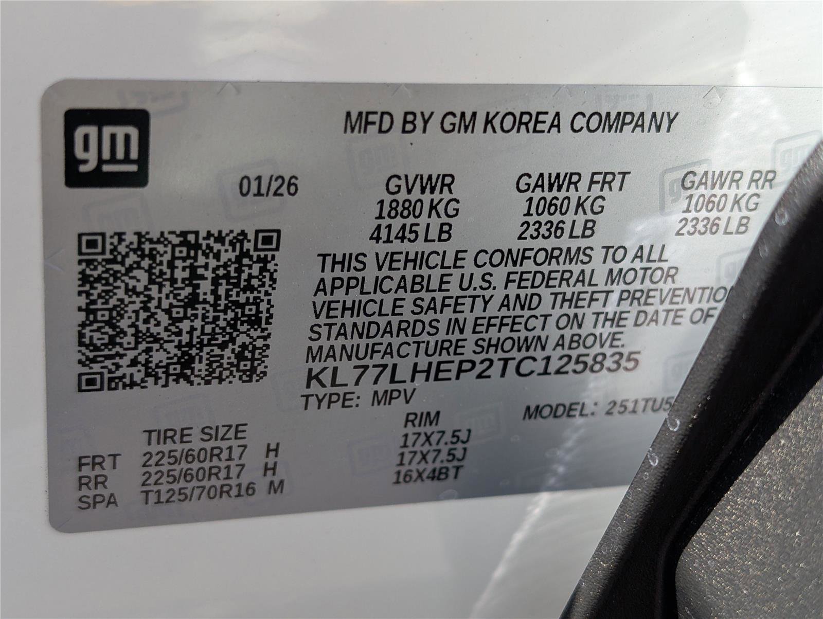 New 2026 Chevrolet Trax LT w/ LT Convenience Package image 20