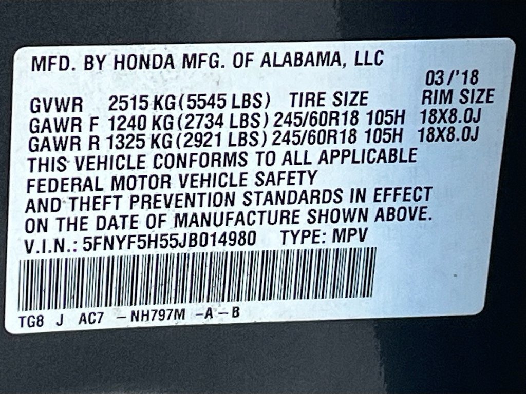 Used 2018 Honda Pilot EX-L image 32