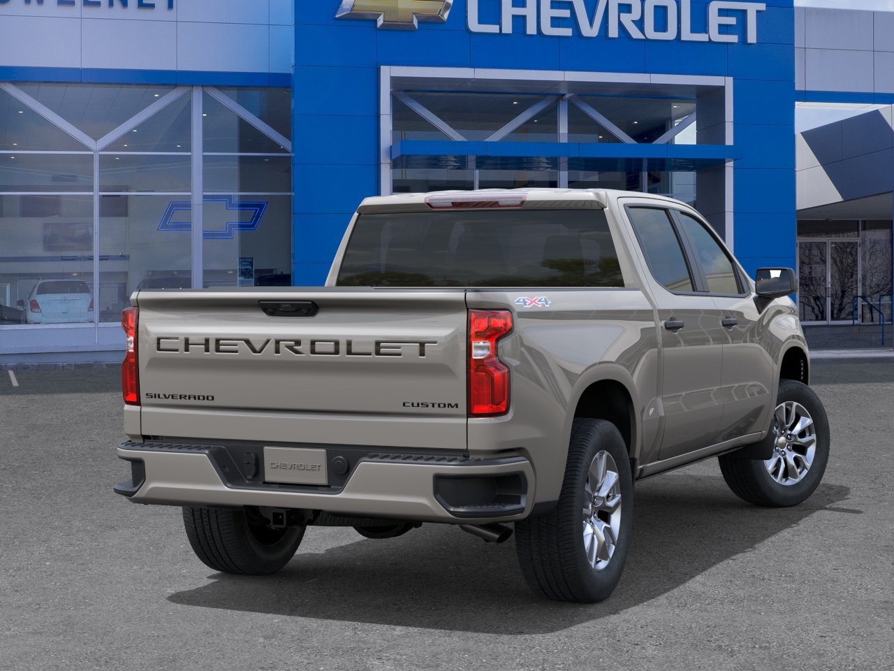 New 2026 Chevrolet Silverado 1500 Custom w/ LPO, Dark Essentials Package AWD/4WD image 4