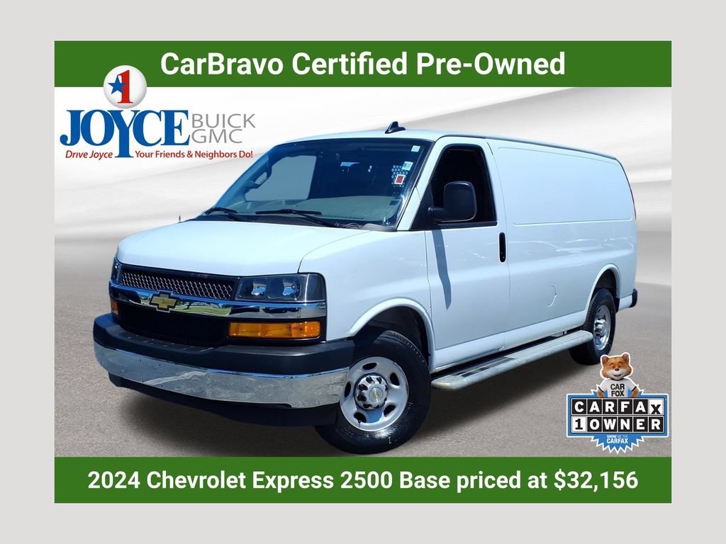 Certified 2024 Chevrolet Express 2500 w/ Driver Convenience Package