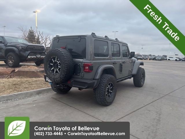 Used 2022 Jeep Wrangler Unlimited Rubicon 4xe w/ Cold Weather Group image 3