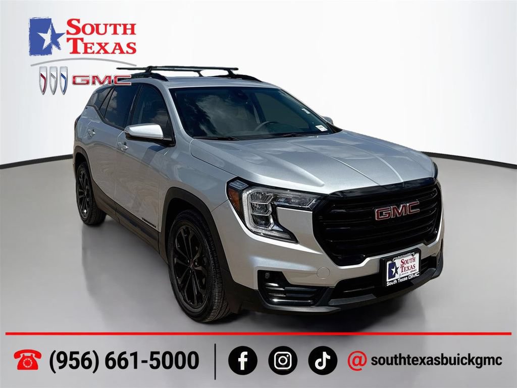 Used 2022 GMC Terrain SLT w/ LPO, 'HIT The Road' Package FWD image 1