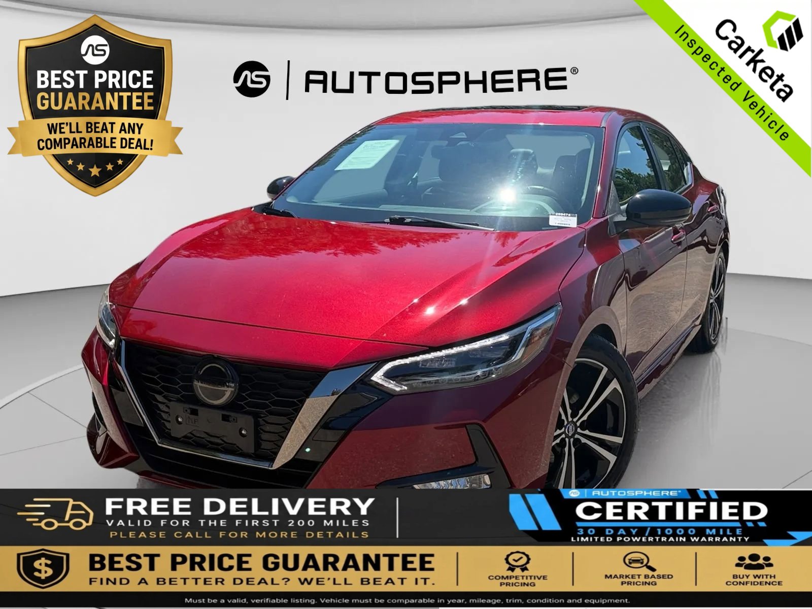 Used 2020 Nissan Sentra SR w/ Premium Package