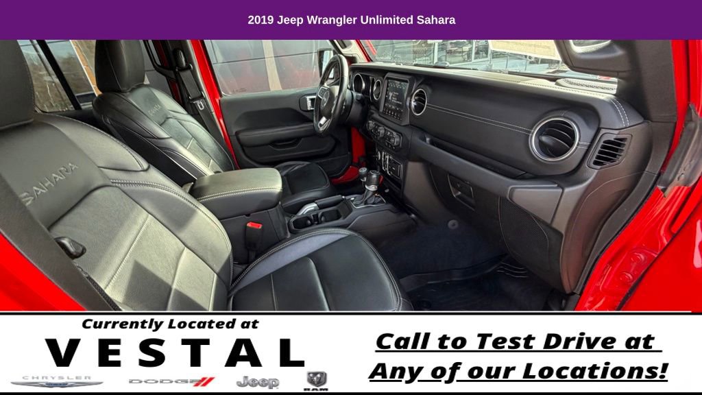 Used 2019 Jeep Wrangler Unlimited Sahara w/ Dual Top Group image 49