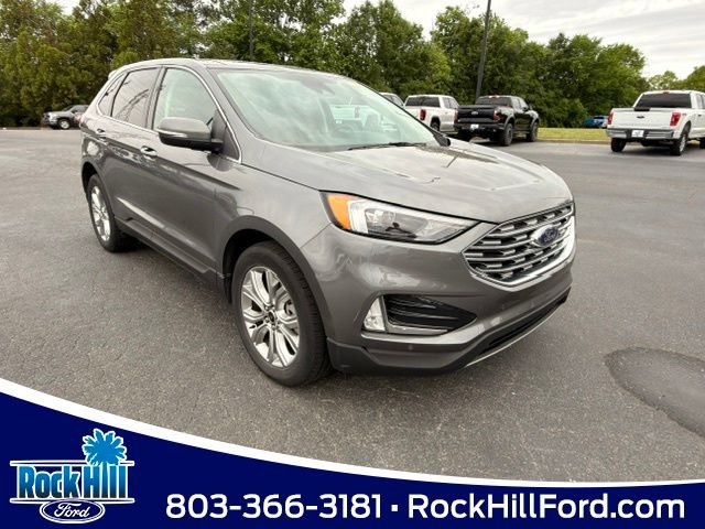 Used 2023 Ford Edge Titanium w/ Class II Trailer Tow Package AWD/4WD image 1
