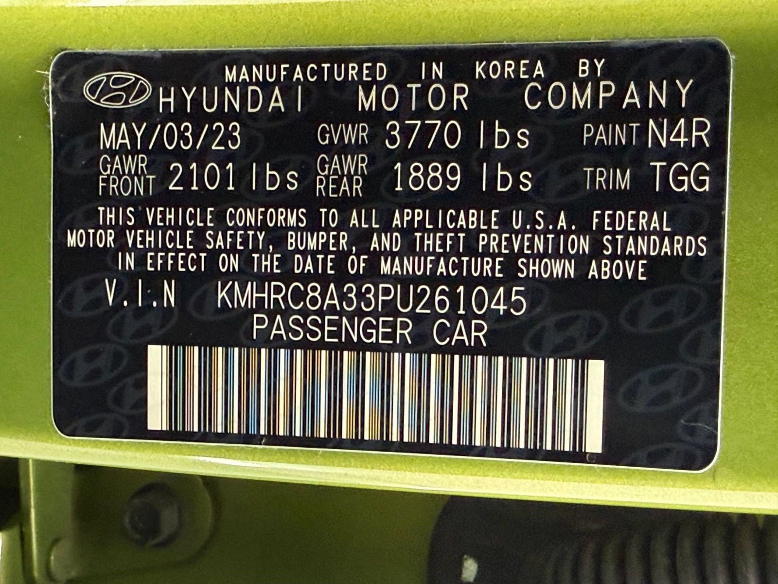 Used 2023 Hyundai Venue SEL FWD image 24