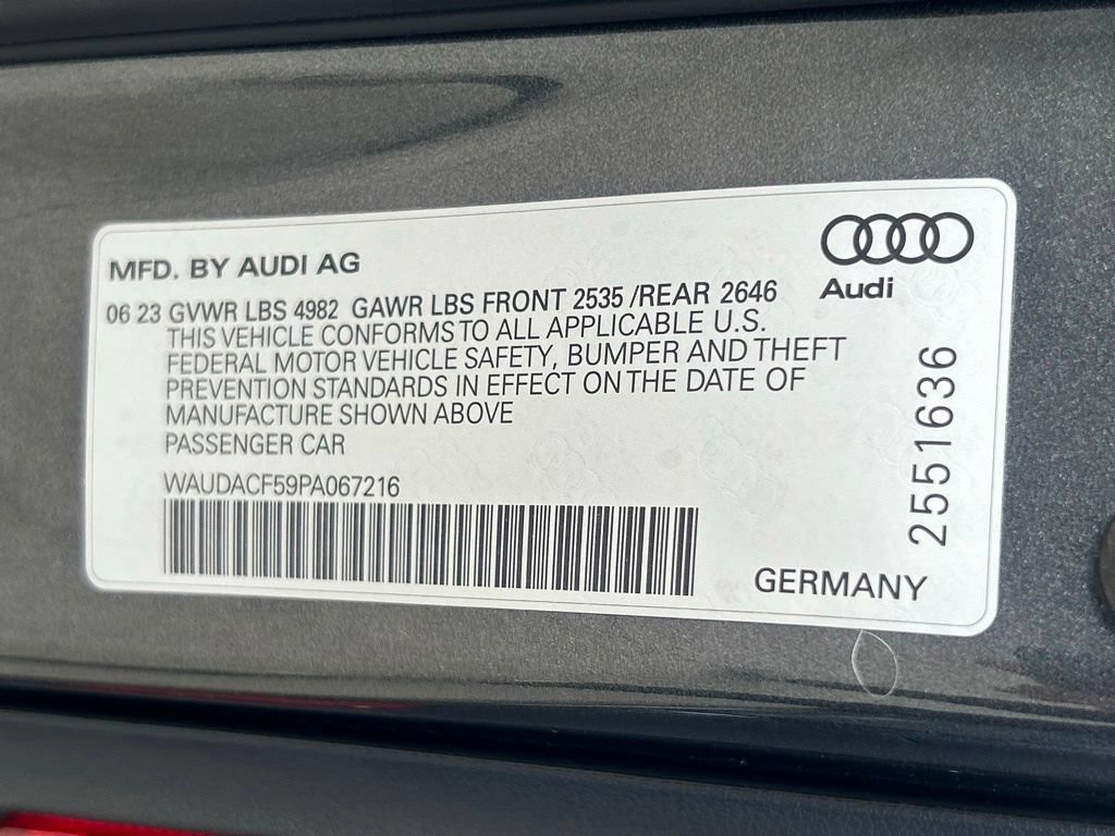 Used 2023 Audi A5 2.0T Premium w/ Convenience Package AWD/4WD image 63