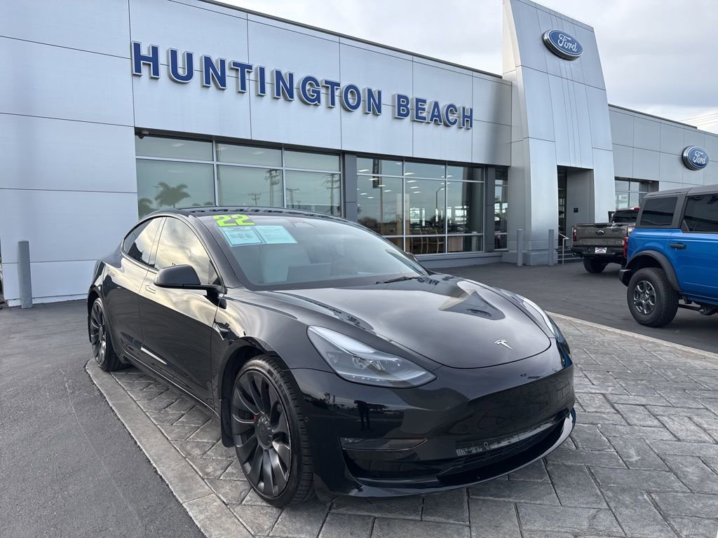 Used 2022 Tesla Model 3 Performance