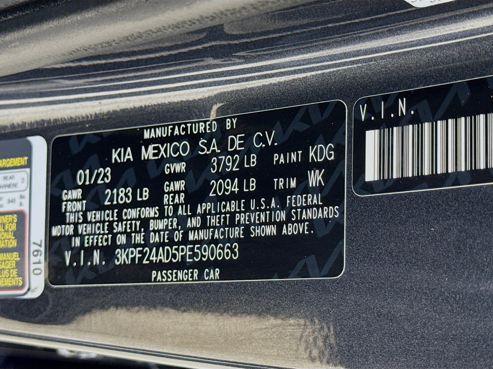 Used 2023 Kia Forte LXS FWD image 30