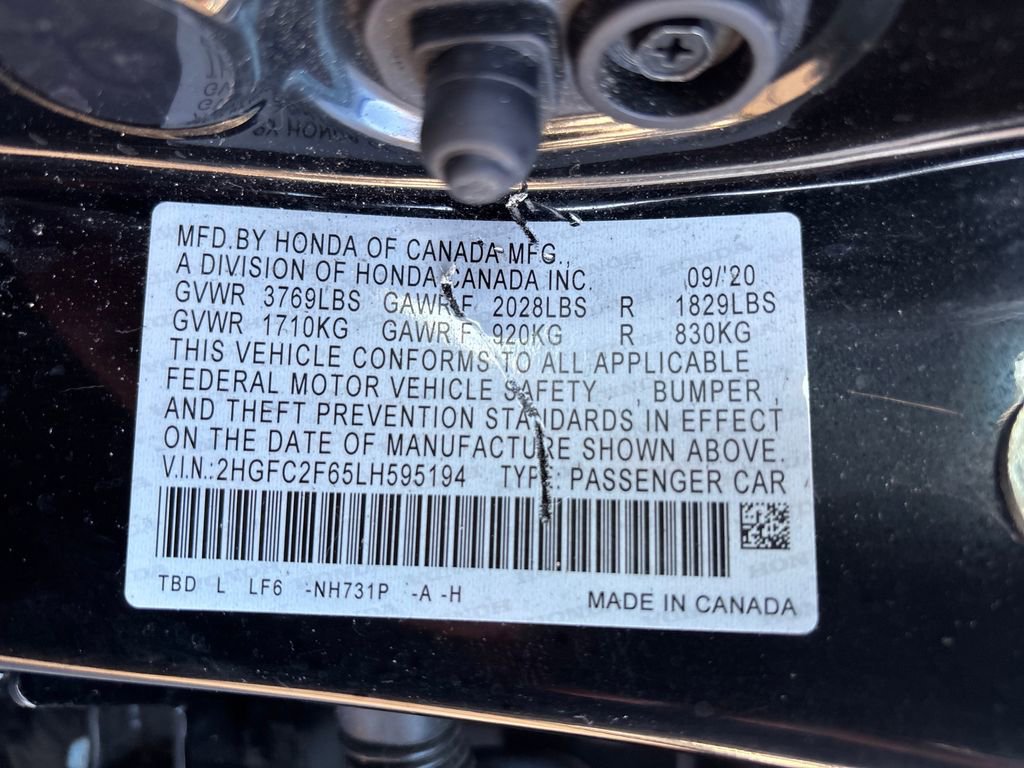 Used 2020 Honda Civic LX image 30